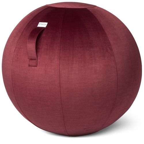 VLUV VARM samettimainen design istuinpallo, 75cm, Väri: Chianti